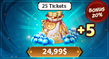 25 Tickets
